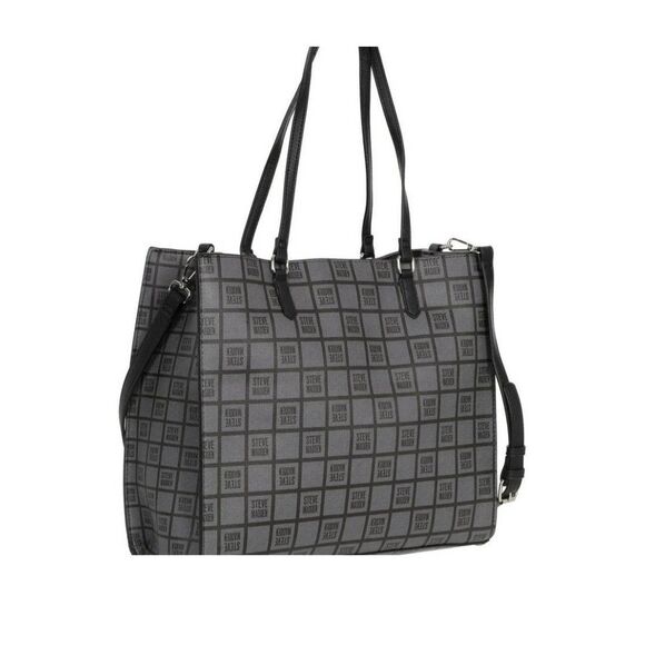 Steve Madden BLivia Logo Tote Bag w/Detachable Wristlet - Picture 3 of 12
